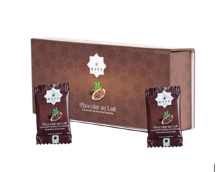 Chocolat au lait au CBD