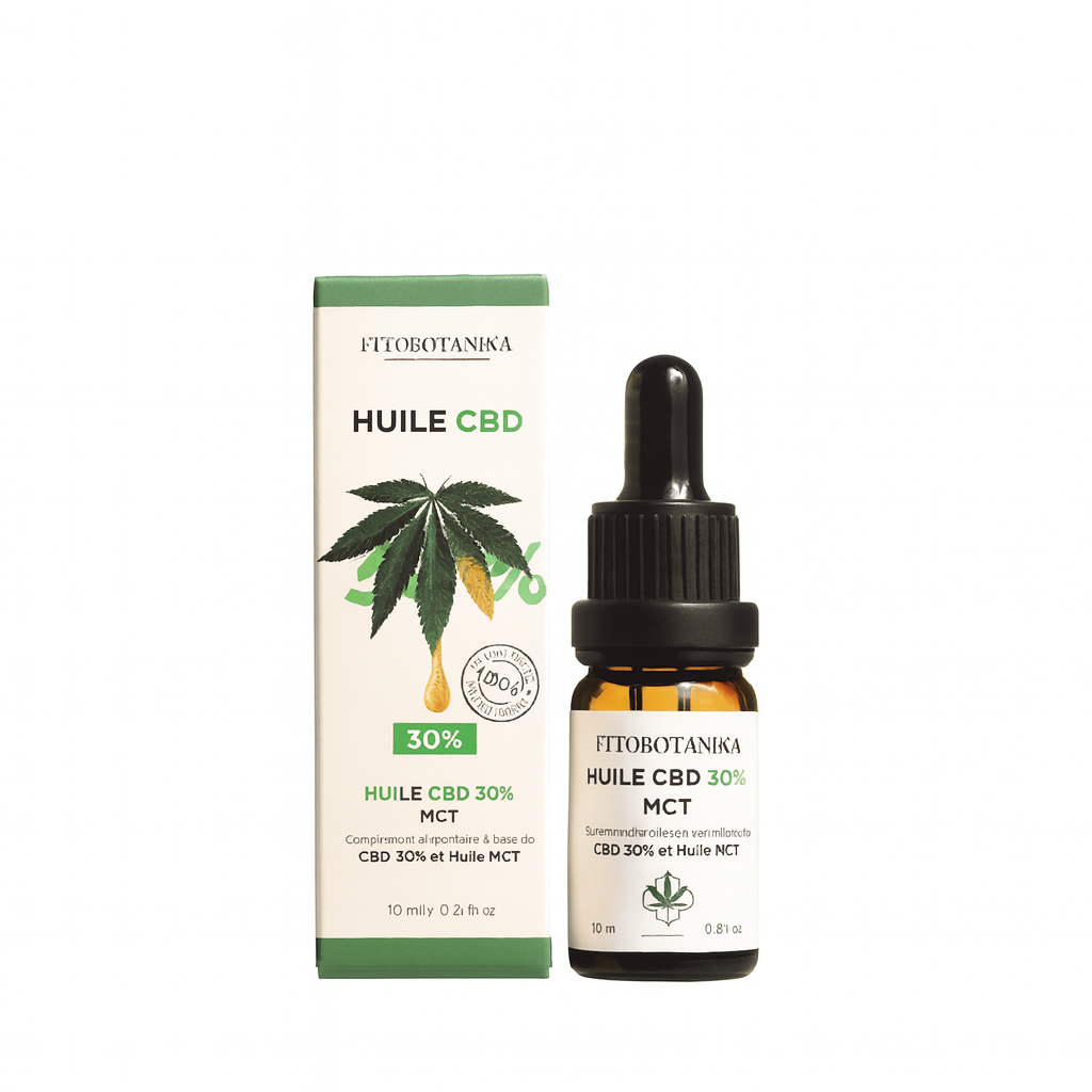Huile CBD à base MCT - 30%