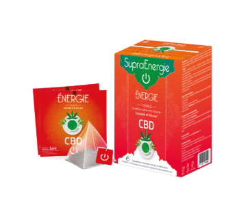 SupraEnergie – Tisane CBD Énergie - 10 sachets