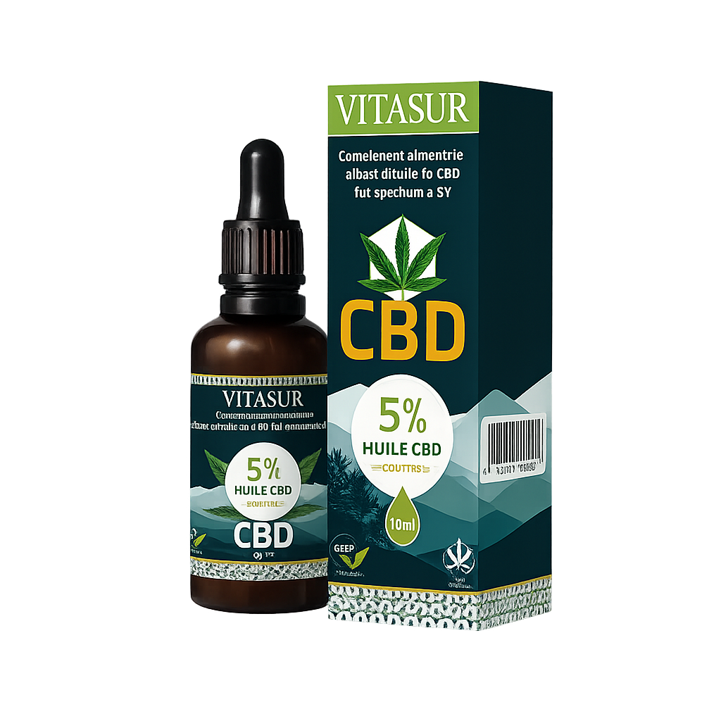 Vitasur Huile de CBD 5%