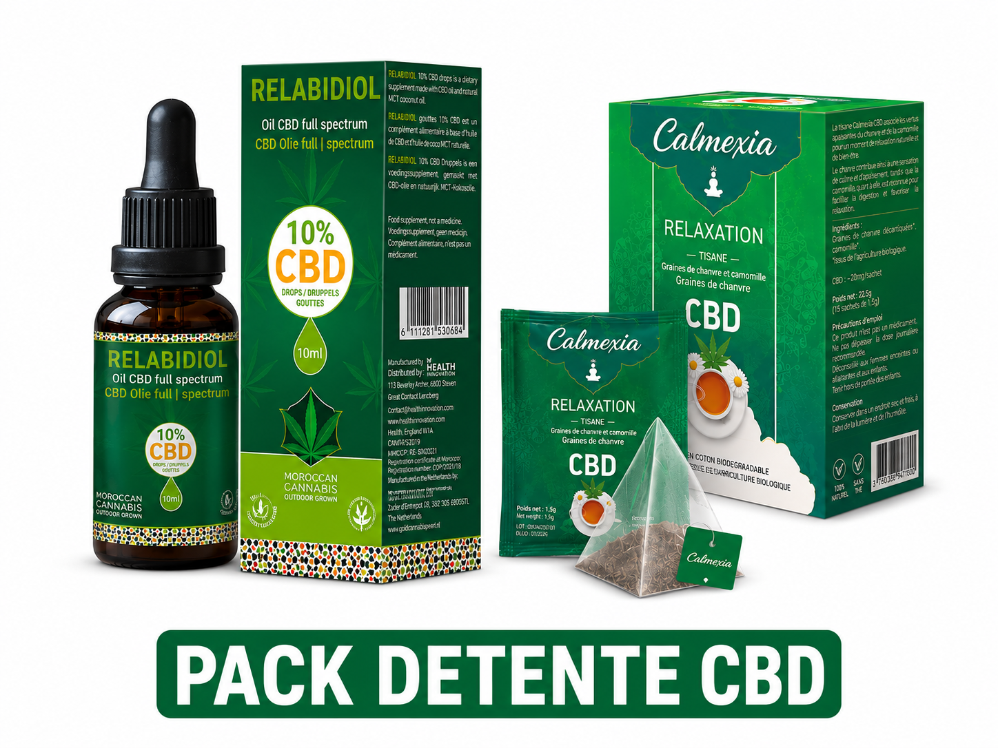 Pack CBD Détente